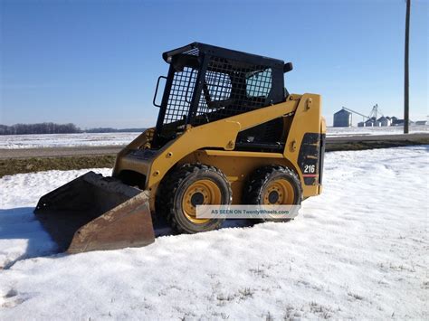 2001 cat 216 skid steer|caterpillar 216b for sale.